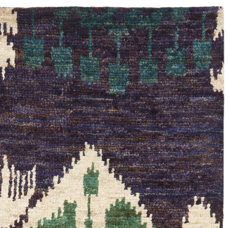 Fitzsimmons Ikat Hand Woven Area Rug, Rectangle 122 x 183 cm