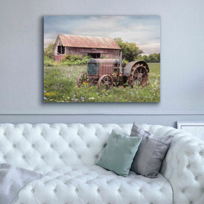 Epic Graffiti 'Clayton Tractor' By Lori Deiter, Ca " Clayton Tractor " by Lori Deiter