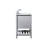 Elena 32'' Single Bathroom Vanity with Engineered Marble Top-2035088473