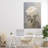 Pale White Rose Canvas, design by LSR Creative Studio-307317409