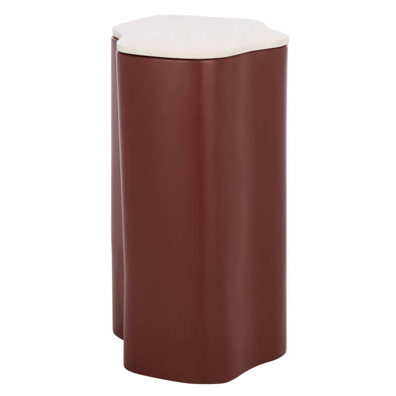 Table d'appoint Kanon, Rouge