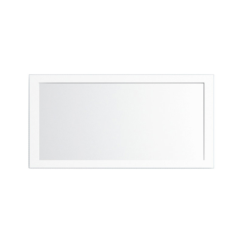 Miroir Gemma 48, 28,37 po x 59 po, Blanc mat
