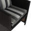Ensemble de coussins et coussins de salle à manger d'extérieur / intérieur 4 pièces Rohando, gris naturel-1066267175