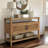 2 Door Storage Console Table