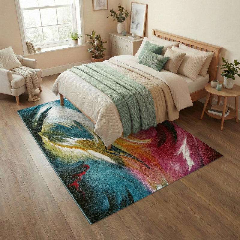 Abstract Area Rug, Rectangular 120 x 170cm