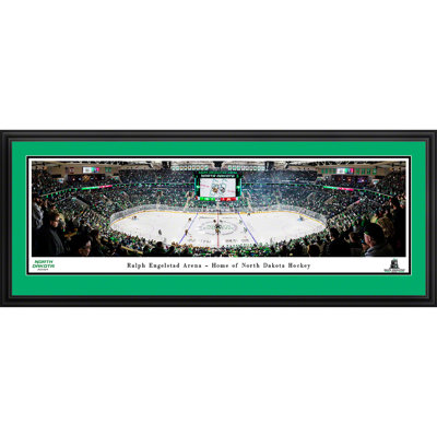 North Dakota Hockey Panoramic Print