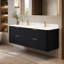 Meuble-lavabo double 60 po avec plateau en acrylique 60 po