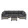 7-Piece Rattan Outdoor Sectional Seating Group with Cushions