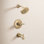 Ensemble de robinet de douche et de baignoire à fonction unique Trinsic 14 Series, ensemble de garniture de valve de douche H2Okinetic