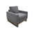 Polyester gris est en rupture de stock