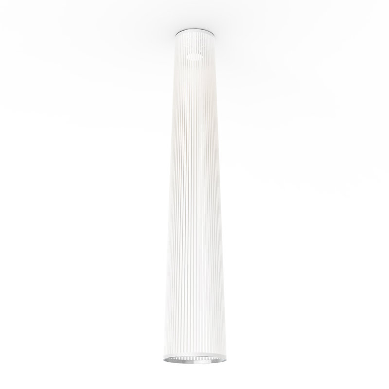 Solis 72 Flush Lamp - White, White, 72