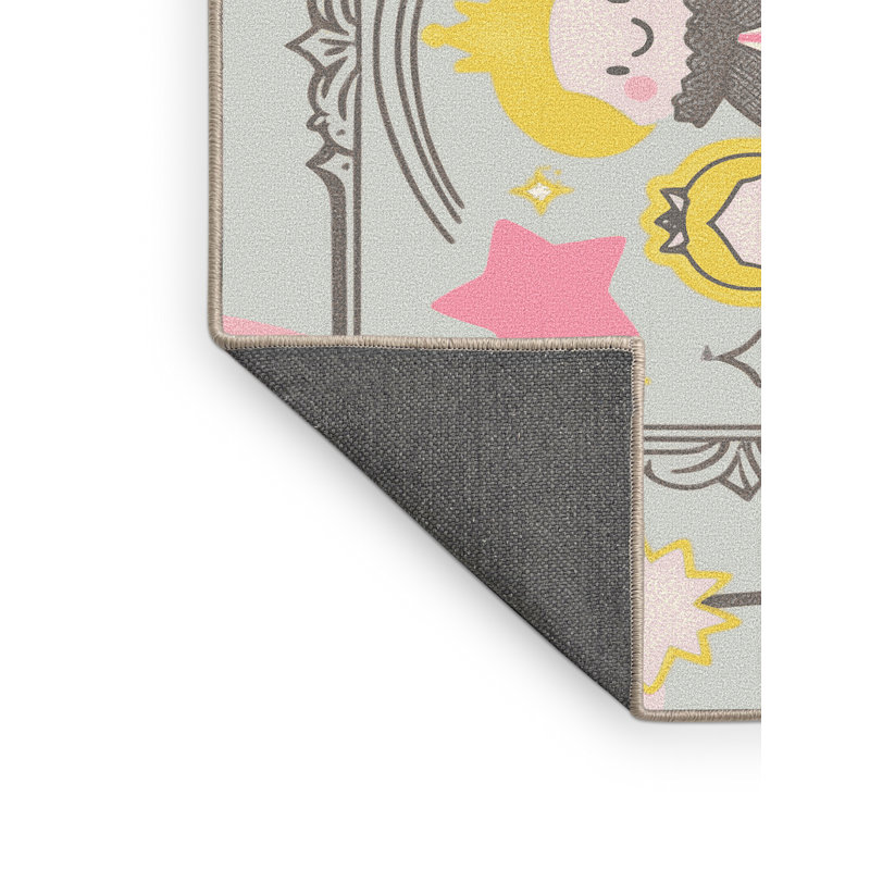 Tapis fantaisie East Urban Home, Rectangulaire 8 pi x 12 pi