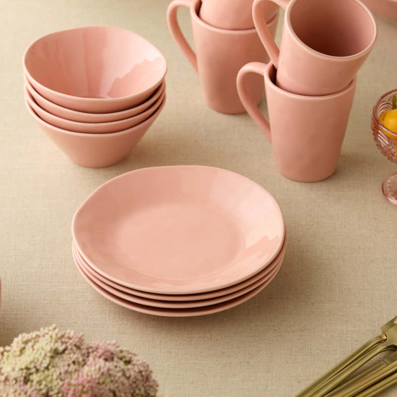 Assiettes à salade 9 po Desert Rose