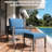 Aluminum Patio Furniture Set With Fire Pit Table-1425221589