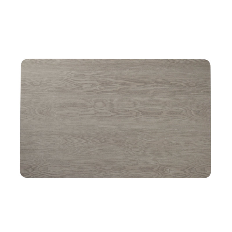 Table Top with Reversible Laminate Top, Natural/Walnut, 30"W x 48"L