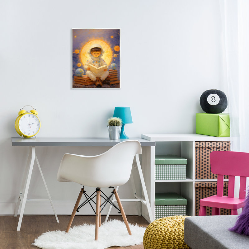 «Astronaut Child Child», plaque murale, conception par Angie Hawke