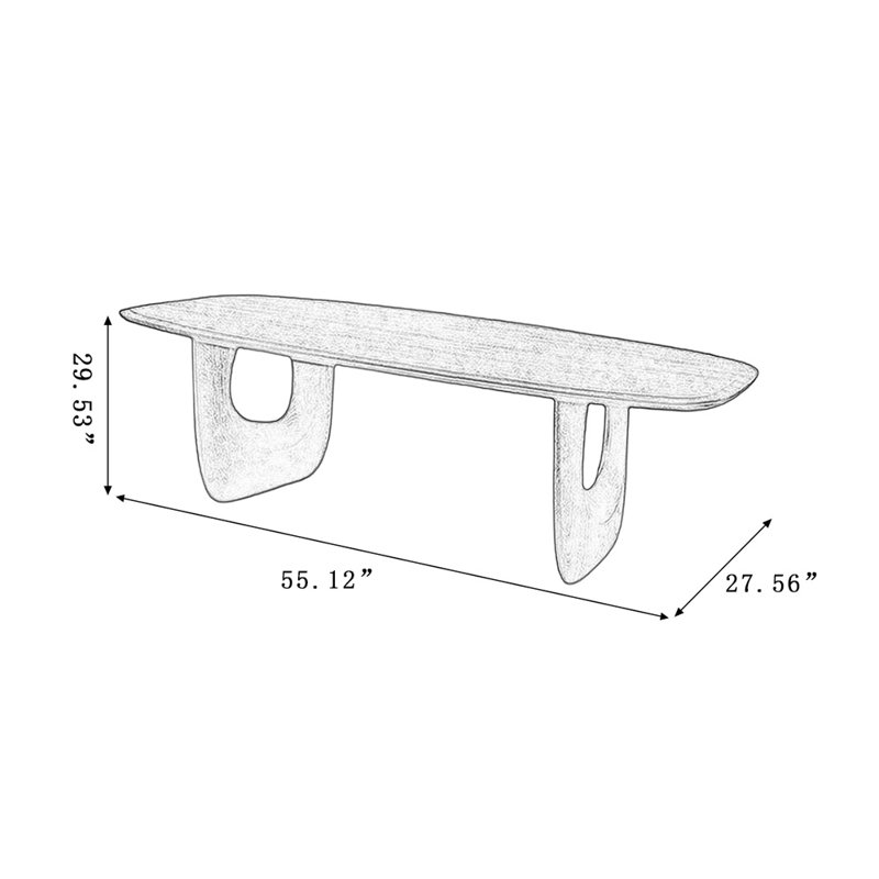 Table de salle à manger Modern, 55.12