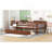 Twin Size Daybed Wood Bed With Two Drawers, Walnut-1273841754-1273841748