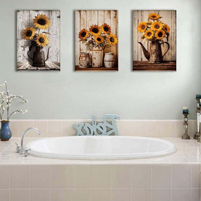 3 Piece Wrapped Canvas Print