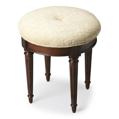 Alainie Solid Wood Accent Stool