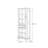 Modern cherry Solid Wood Display Stand
