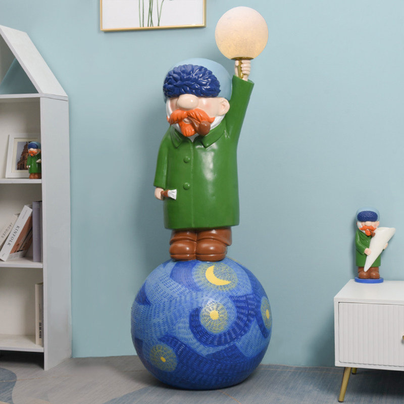 Vert, bleu et brun