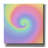 'Pastel Rainbow Swirl' by Art Licensing Studio Canvas Wall Art-638028349