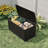 73 Gallon Waterproof Large Resin Deck Box Indoor Outdoor, Lockable Storage Container for Patio Furniture Tools, Waterproof Deck Box Patio Storage Bin for Pool Garden, Black-133392926-122877497