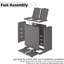 Poubelle de tri manuel 62 gallons-112380068