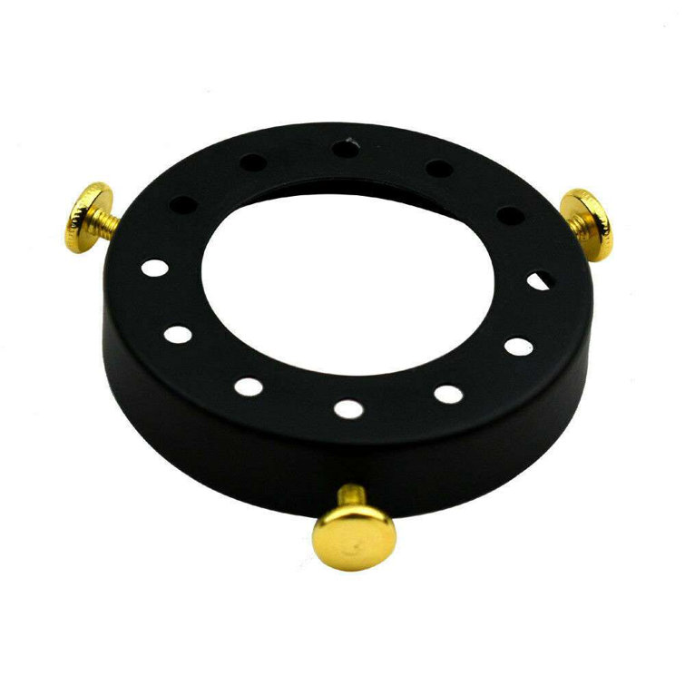 Socket Lampshade Holder Top Collar Ring Adapter Lamp Base Solid Metal Separate Lighting Kit
