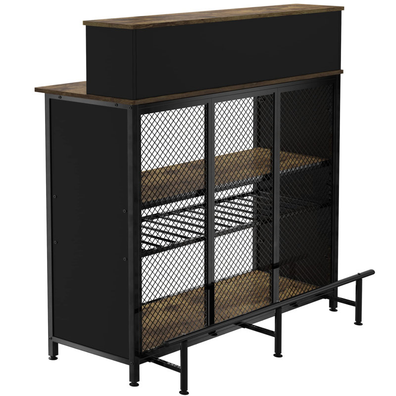 Mini bar Home Bar, Brun
