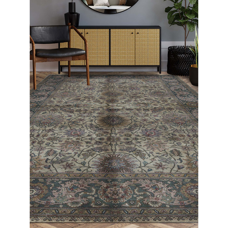 Avalon Wool Oriental Area Rug, Rectangle 9'1" x 11'11"