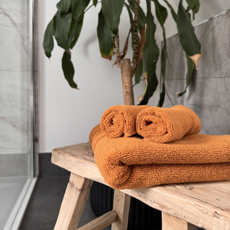 2 Piece Hand Towel Bale, Caramel