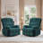 Rozle 39.7" W Manual Upholstered Swivel Rocker Recliner (Set of 2)-820080565