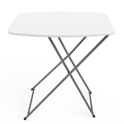 Adjustable Height Folding Table Portable 