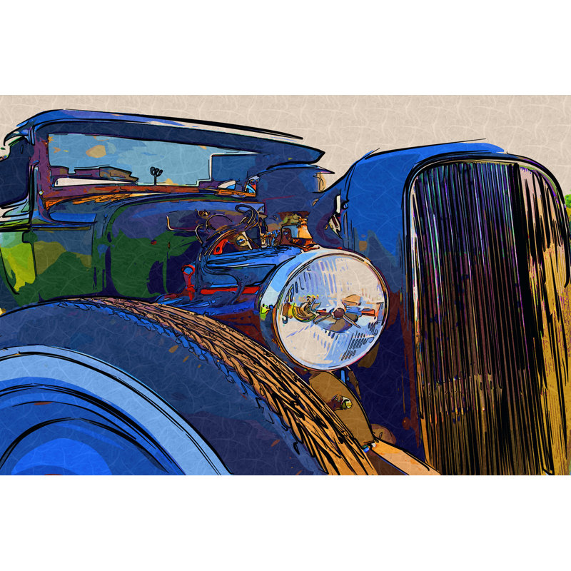 Small Classic Cruisin I by Danny Head - Wrapped Canvas Art Prints, 30cm H x 46cm W x 3.8cm D