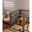 Enceinte sécurisée pour chien d'intérieur-100106313