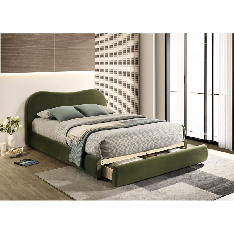 Lit très grand Eastern, King, Olive Green