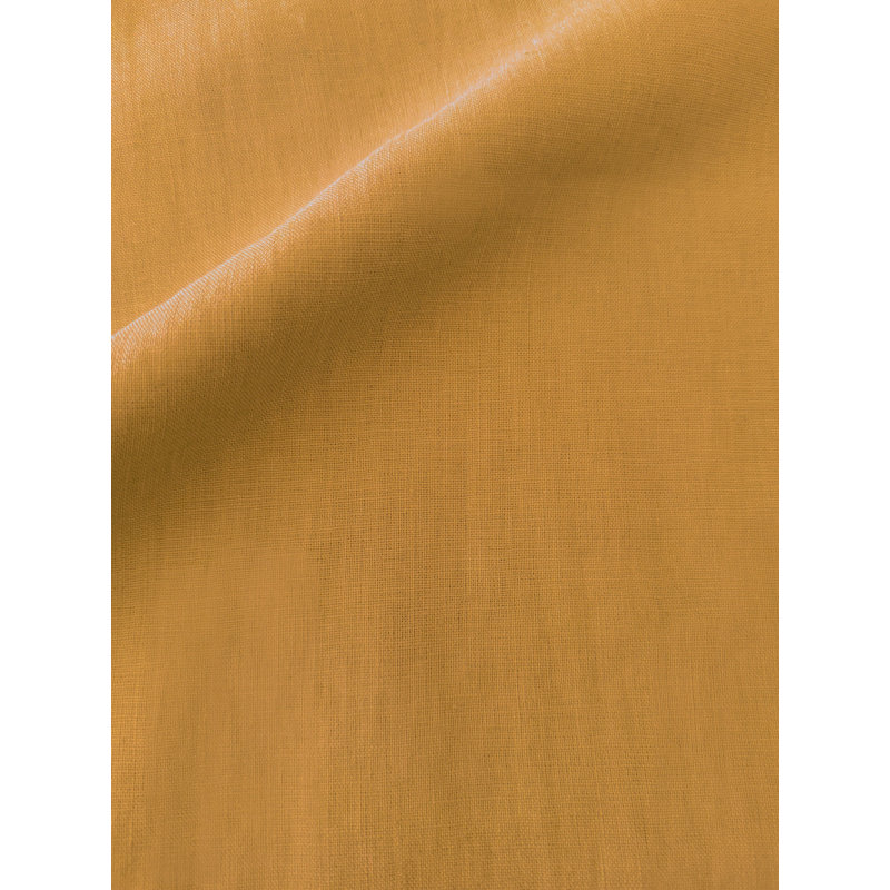 Coussin en lin 22 x 22 toscan, Jaune toscan