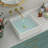 Beslend 15'' Ceramic Square Bathroom Sink