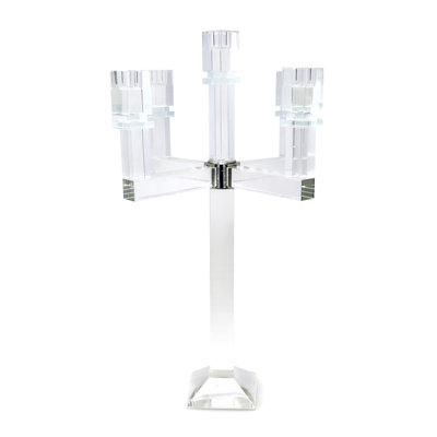 Candélabre en cristal 5 lumières