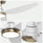 High Airflow 6500CFM 54" Ceiling Fan with Light Remote 6-Speed & 3CCT Dimmable LED, Low Noise Reversible Airflow DC Motor-1791637819-1791637823