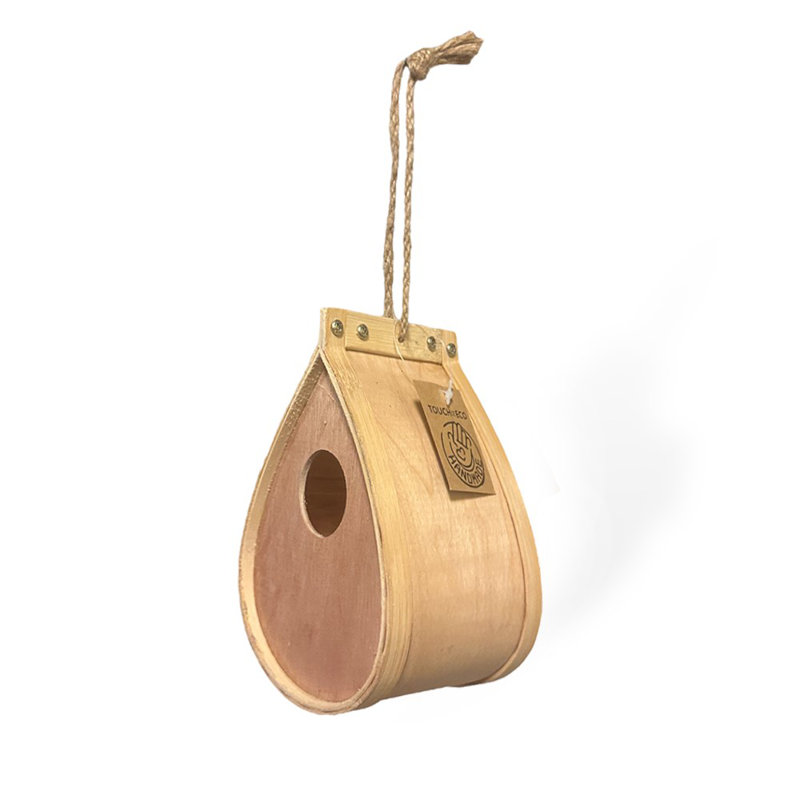7'' H x 5'' W x 4'' D Hanging Weather Resistant Birdhouse