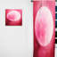 Système solaire mercure Eliakim Magenta - Rideau en velours astronomie - obscurcissant - 1 panneau-972485376