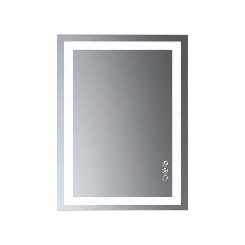 36" Lighted Frameless Bathroom Vanity Mirror