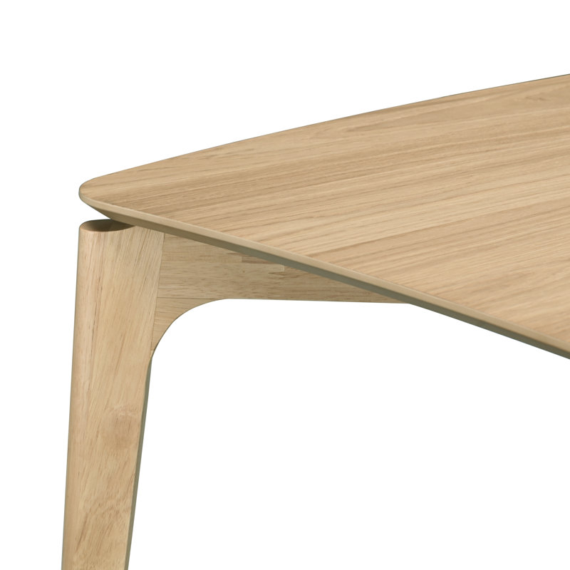 Aspen Wood Dining Table, Oak, 29.5"H x 59"L x 35.5"W
