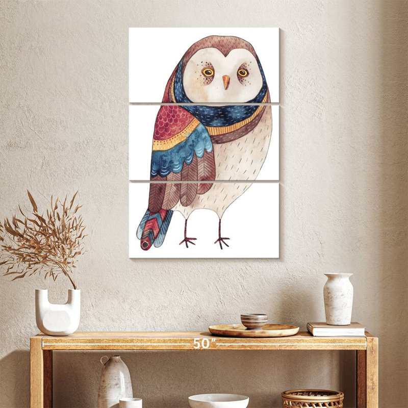 Brampt Odd Owl, 38" H x 24" W