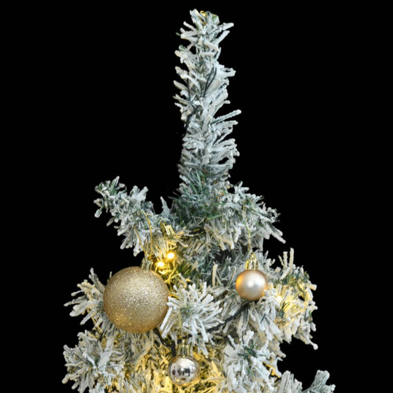 Lighted Artificial Christmas Tree - Stand Included, 8.9' H