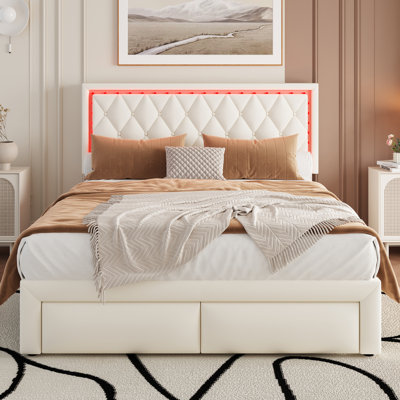 Aleyse Upholstered Storage Bed