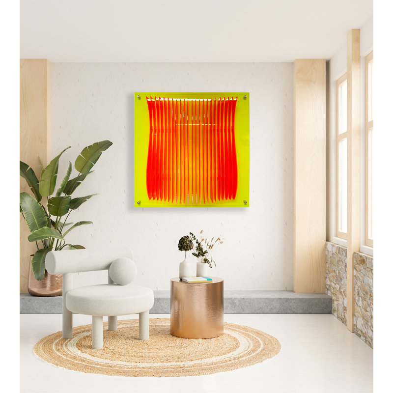 Handmade Modern Wall Decor on Acrylic